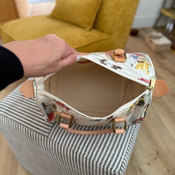 Vintage Fabric Coated Handbag - Picture 5 of 6